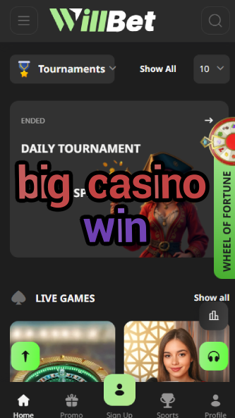 Big Casino Win - Largest Casino Jackpots-www.bdqngd.com